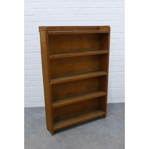 246 - Early 20th century open bookcase. 107 x 72 x 18cm.