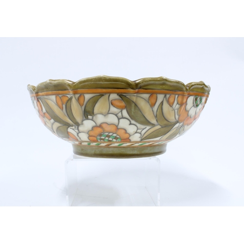 364 - Charlotte Rhead bowl, 25cm diameter