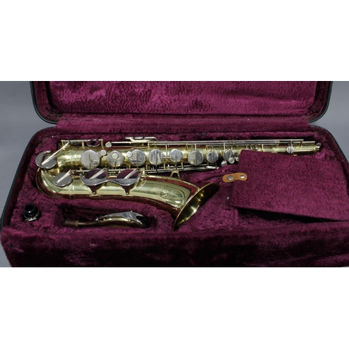 378 - Corton Tenor saxophone with case