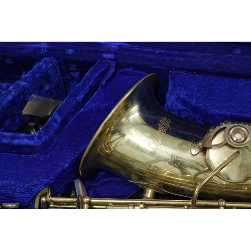 379 - Lucette Alto saxophone with case