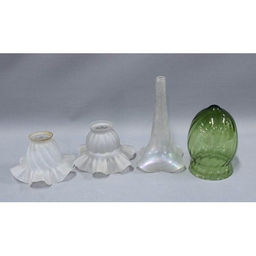 431 - Four early 20th century glass shades (4)