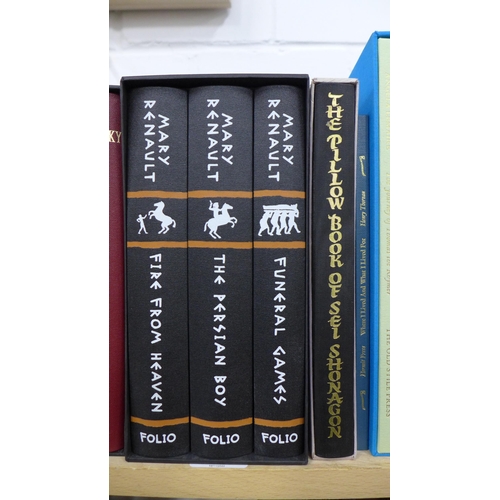 104 - A collection of hardback fiction, including The Folio Society edition of 