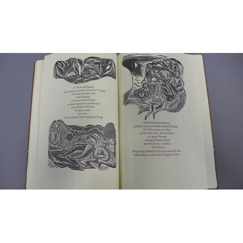 114 - Three Old Stile Press books with illustrated woodcuts by Angela Lemaire, including 