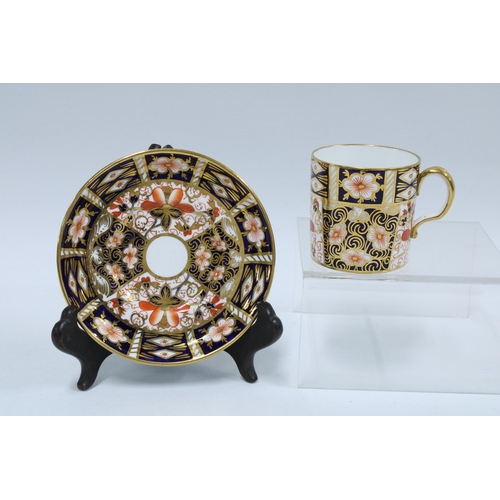 156 - Royal Crown Derby Imari pattern 2451 set of twelve coffee cans and saucers (24)