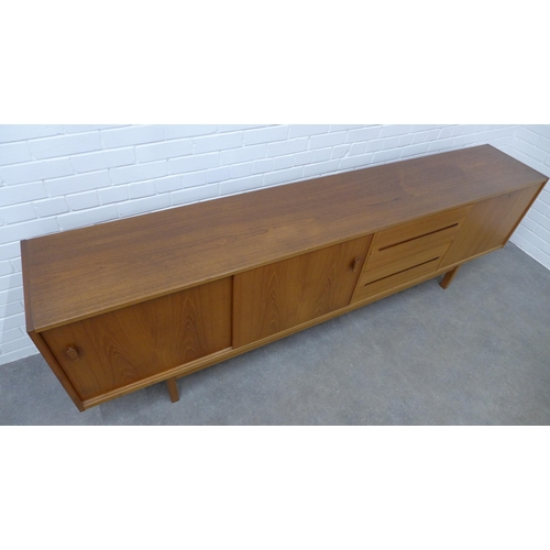 226 - Nils Jonsson Troeds Bra Bohag teak sideboard credenza