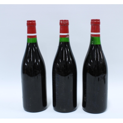 302 - Nuits St Georges, 1970, three bottles (3)