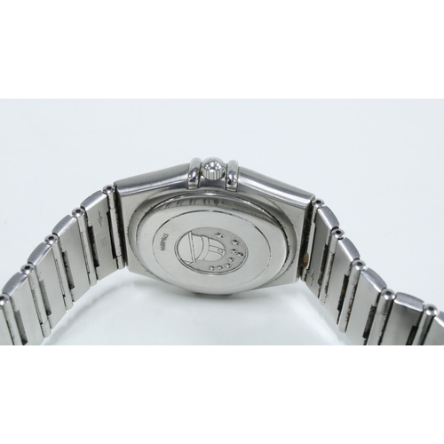 84 - Gents Omega Constellation Perpetual Calendar stainless steel wrist watch, 57848896, with presentatio... 