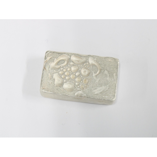 12 - 5oz pure silver bar