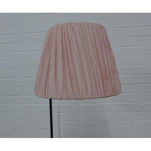 203 - Vintage standard lamp table, 185 x 48cm.