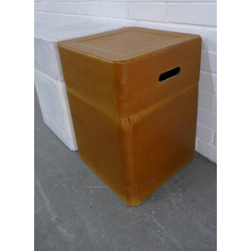 215 - Two card storage boxes. 51 x 37cm. (2)