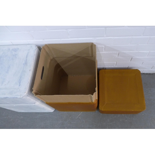 215 - Two card storage boxes. 51 x 37cm. (2)