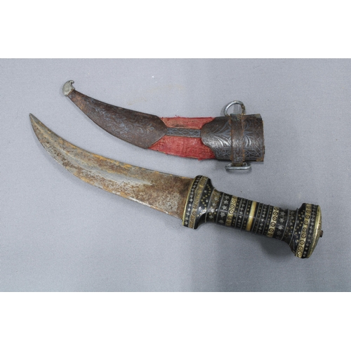 311 - Gurkha Kukri knife, two others and a cosh (4)