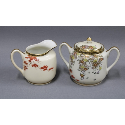 350 - Japanese porcelain teaset, (22)