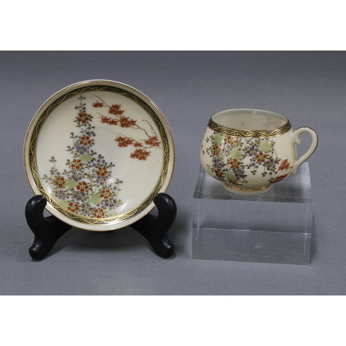 350 - Japanese porcelain teaset, (22)