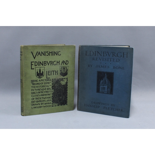 391 - Vanishing Edinburgh & Leith, published by William J. Hay, 1903, Edinburgh Revisited, James Bone, Pub... 