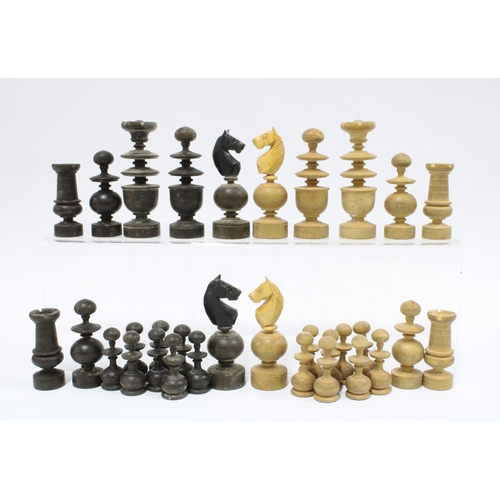 404 - Chess board with pokerwork chess board, 31 x 31cm