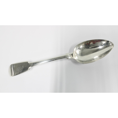 68 - Scottish provincial silver table spoon, fiddle pattern, circa 1830, George & Alexander Booth, Aberde... 