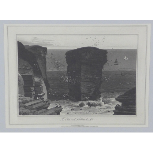 168 - Three William Daniell framed prints to include Loch-na-gael, The Clett rock and Loch Inver, 30 x 22c... 