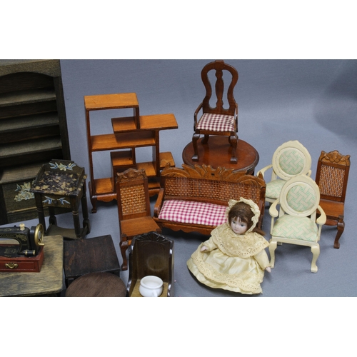 333 - A large collection of modern doll's house furniture (a lot)