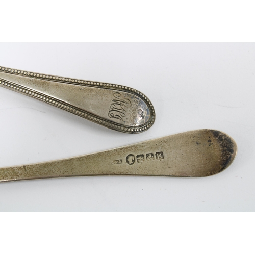 93 - Victorian set of six silver teaspoons, Glasgow 1881 (6)