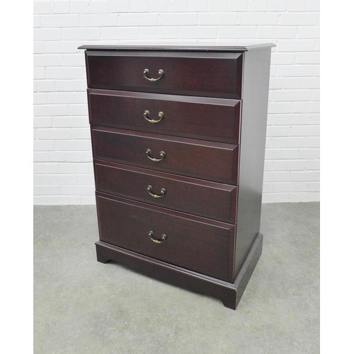 209 - Morris Furniture chest of drawers. 106 x 73 x 44cm.