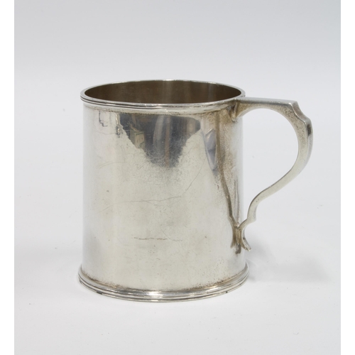 51 - George V silver christening mug, Sheffield 1925, 8cm high