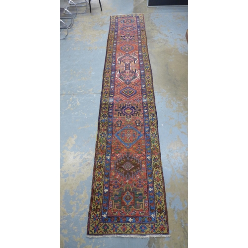 204 - North West Persian runner, 468 x 86cm