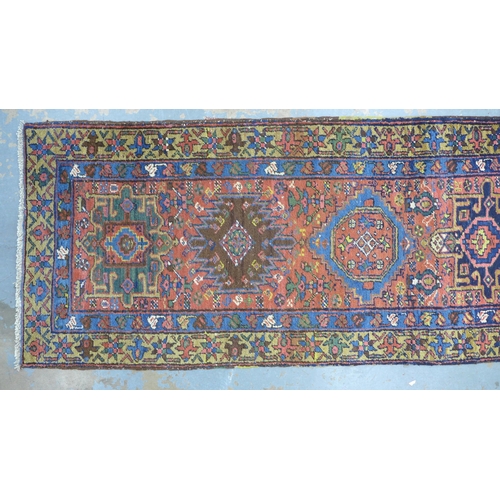 204 - North West Persian runner, 468 x 86cm