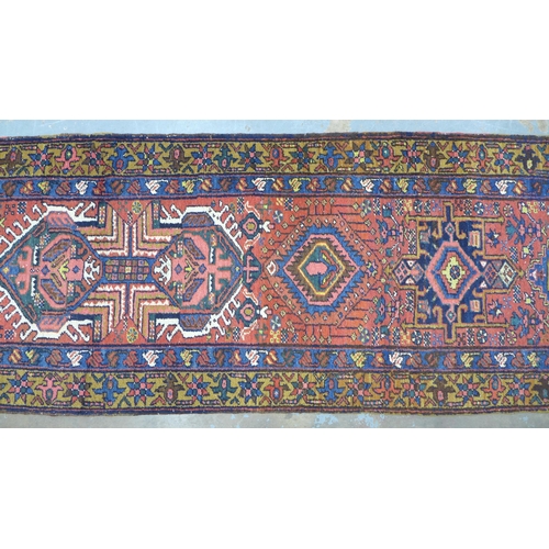 204 - North West Persian runner, 468 x 86cm