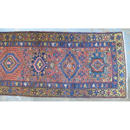 204 - North West Persian runner, 468 x 86cm