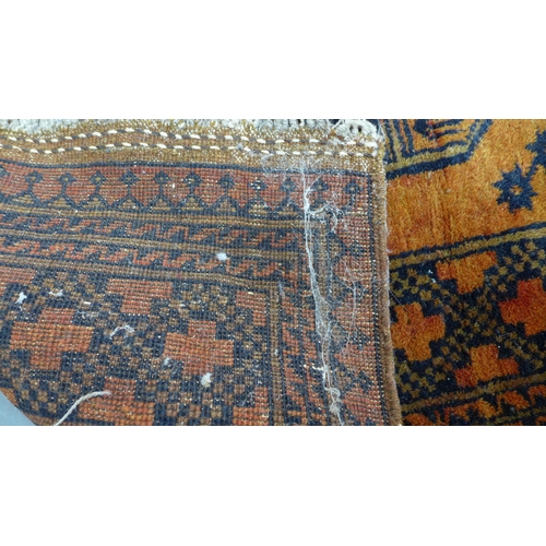 209 - Afghan carpet, 190 x 205cm