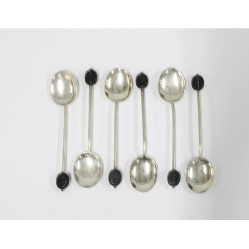 5 - A quantity of 18th & 19th century silver teaspoons, various hallmarks together with a set of six epn... 