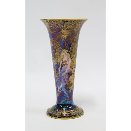 102 - Wedgwood Fairyland lustre vase by Daisy Makeig Jones, (British, 1881-1945). Printed Wedgwood Portlan... 