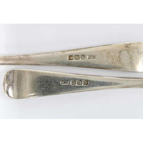 30 - Set of George V silver fish knives and forks, Sheffield 1920 (12)