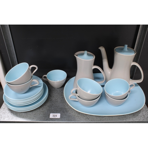 324 - Poole Pottery tablewares (a lot)