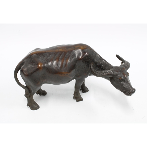 331 - Chinese water buffalo figure, 25cm.