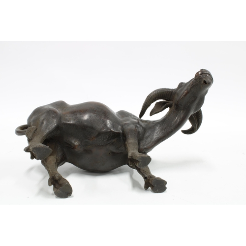 331 - Chinese water buffalo figure, 25cm.