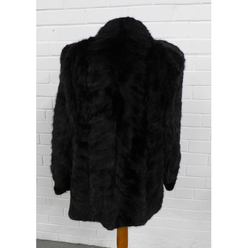 409 - Vintage fur jacket.