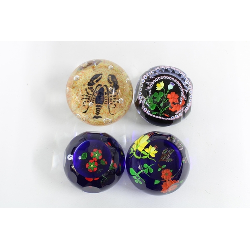 84 - Caithness Glass paperweights, limited editions to include Desert Orchid, Coral, Artic Orchid, Ocean ... 