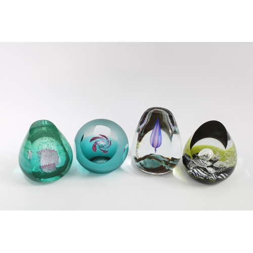 84 - Caithness Glass paperweights, limited editions to include Desert Orchid, Coral, Artic Orchid, Ocean ... 