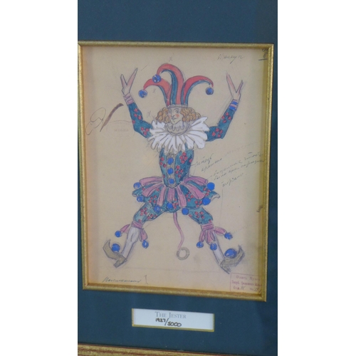 71 - 'The Original Designs of the Bolshoi Nutcracker 1919', set of eight limited edition colour prints, e... 