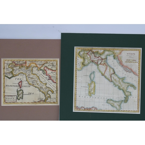 124 - Collection of coloured maps of Mediterranean Countries to include Spain for Mr Rollins Roman History... 