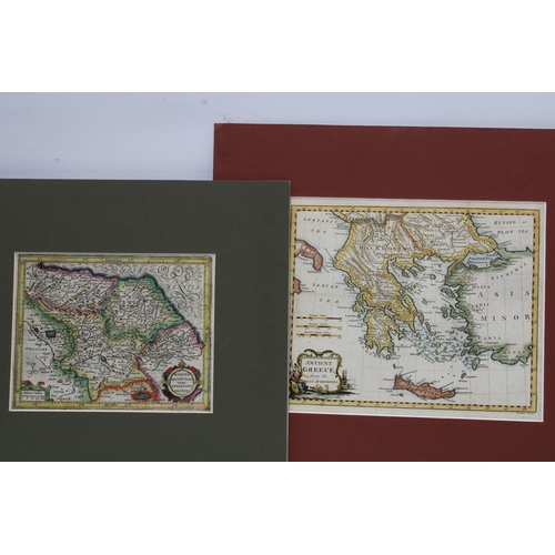 124 - Collection of coloured maps of Mediterranean Countries to include Spain for Mr Rollins Roman History... 