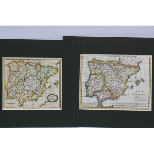 124 - Collection of coloured maps of Mediterranean Countries to include Spain for Mr Rollins Roman History... 