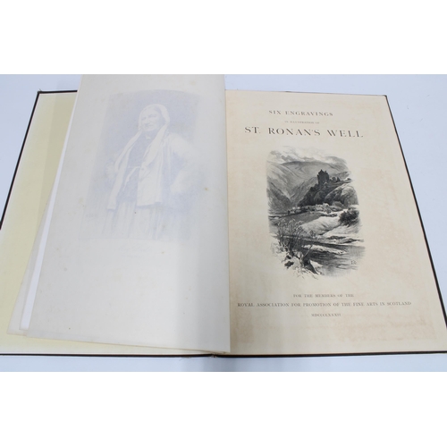 132 - Illustrations of St Ronan's Well, Production of the Fine Arts in Scotland 1882,  The Soldier's Retur... 