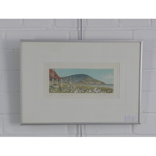 165 - Pascale, (CANADIAN) colour etching, signed in pencil and numbered 201 / 250, framed under glass, 22 ... 