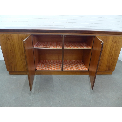 232 - Skovby Danish sideboard, 205 x 83 x 48cm.