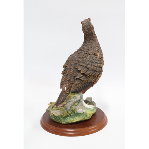 303 - Border Fine Arts 'Game Birds Red Grouse' A1279, 26cm, boxed