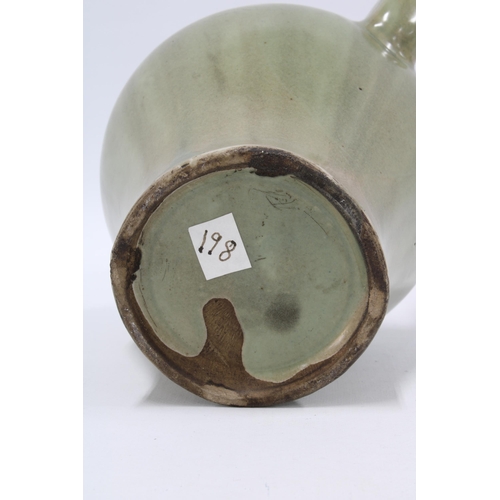 103 - Chinese celadon pot with handle and long spout, likely 20th century, 20cm  Provenance: Private Scott... 