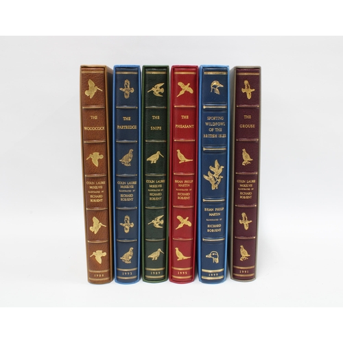 426 - Colin Laurie McKelvie & Richard Robjent: six volumes of Fine Sporting Interest hardback books on gam... 